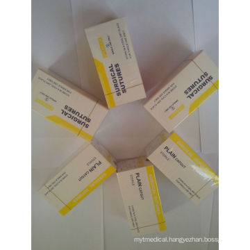 Disposable surgical sutures Plain of Medical supplies